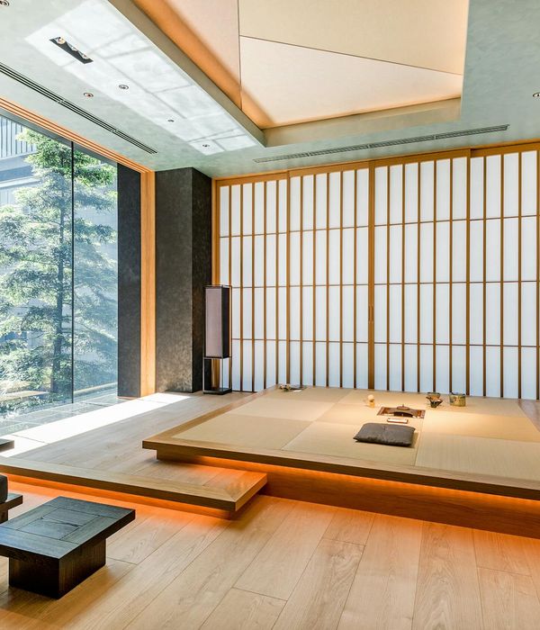 Spacious luxury living room with contemporary furniture and wooden flooring